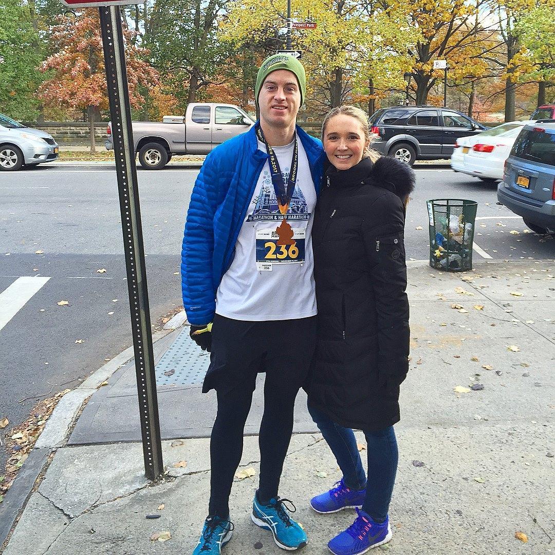 Chris's First MARATHON! 26.2 Miles! Prospect Park, Brooklyn, NY - November 2017