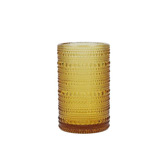 Jupiter Highball Glasses, Set of 6, Amber