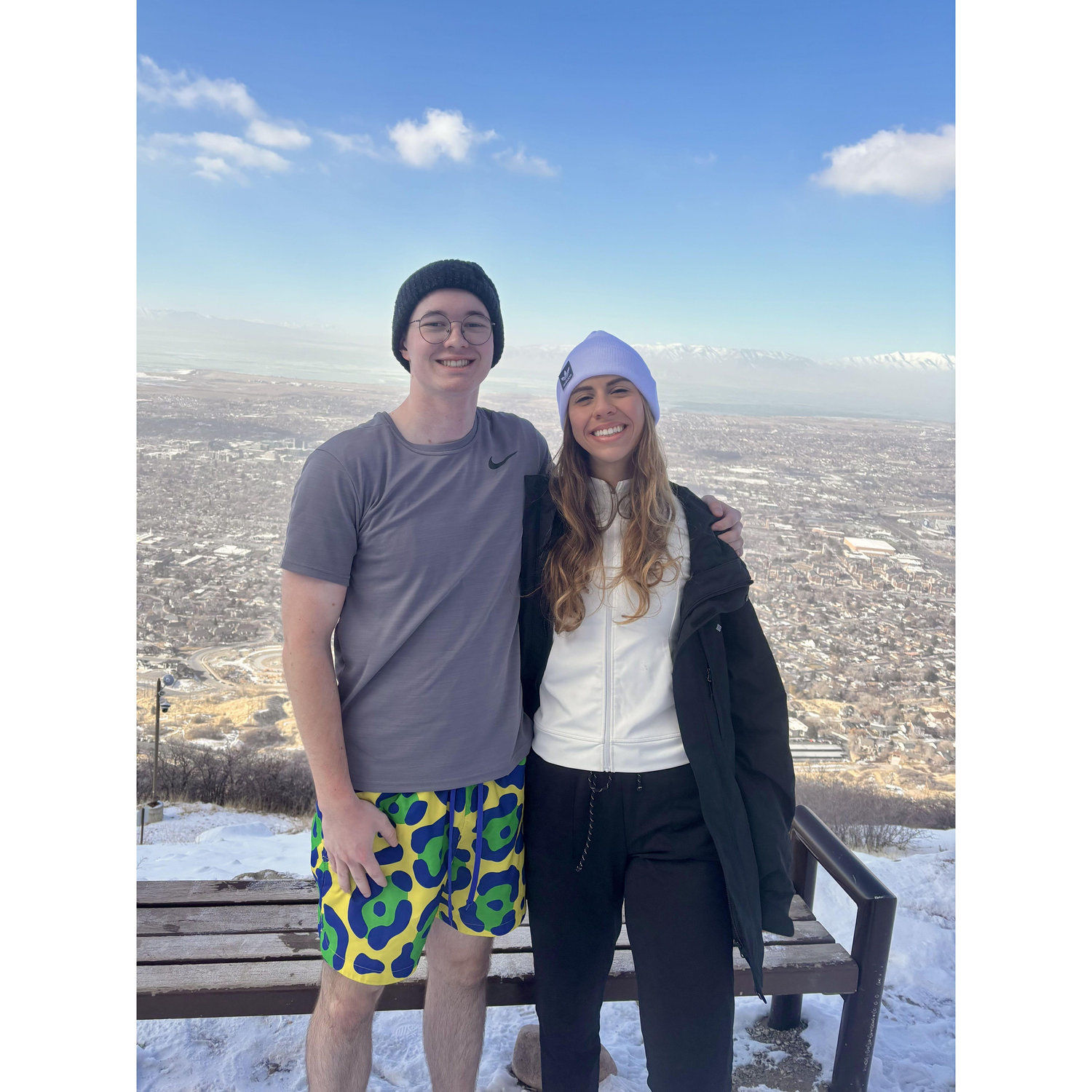 Y Mountain during winter term