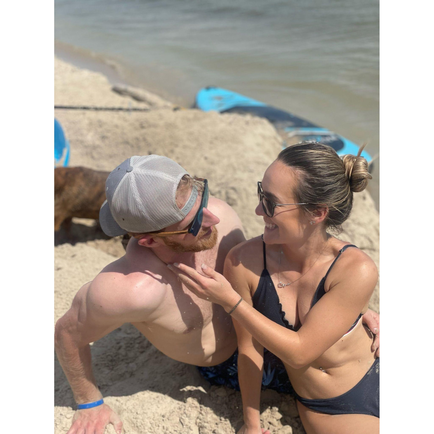 the day Peyton met most of Nate's friend group - 07.07.23 - Lake McConaughy, Keith County, NE