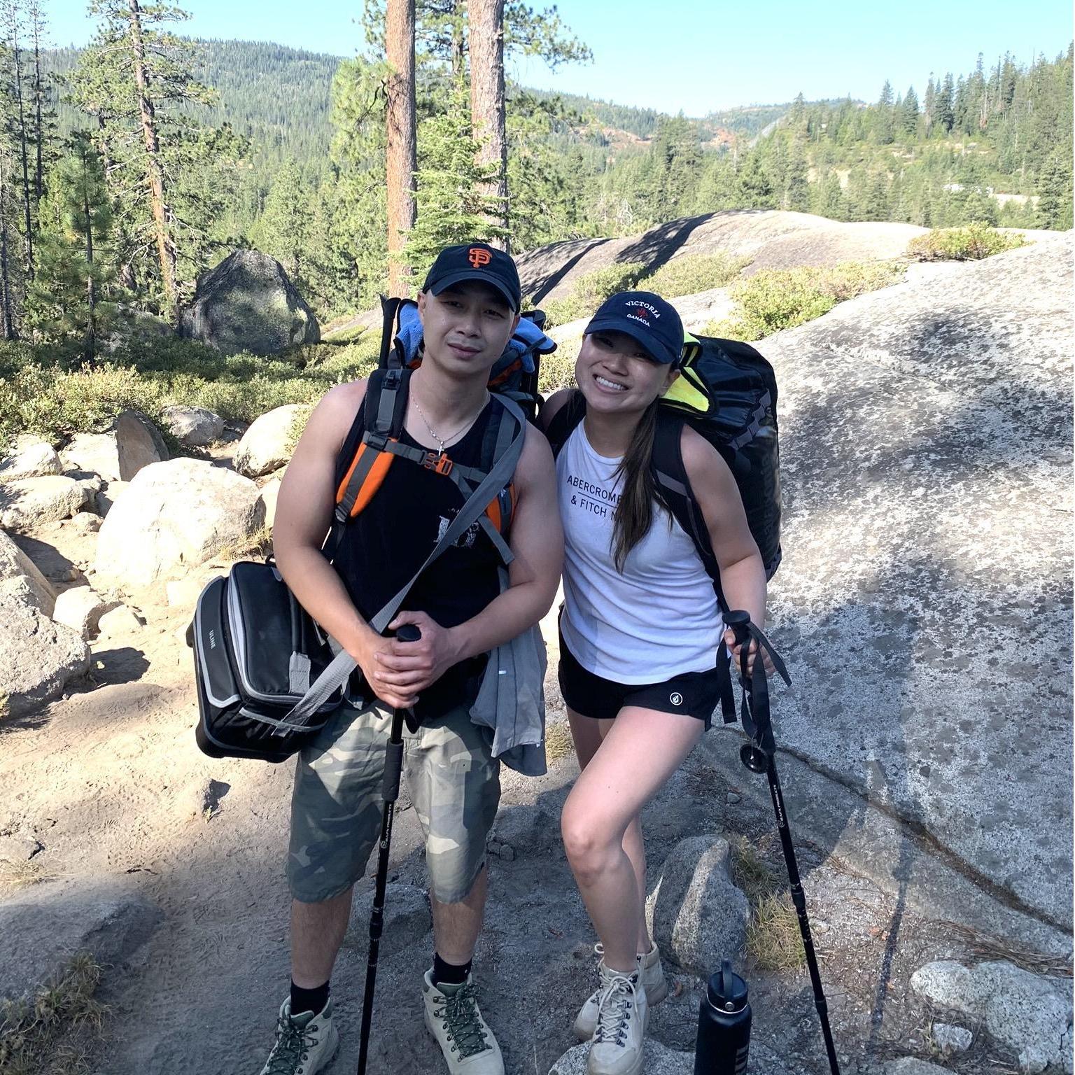 The one where Anthony and Jimin went backpacking in Lake Tahoe and fell in love with the experience.