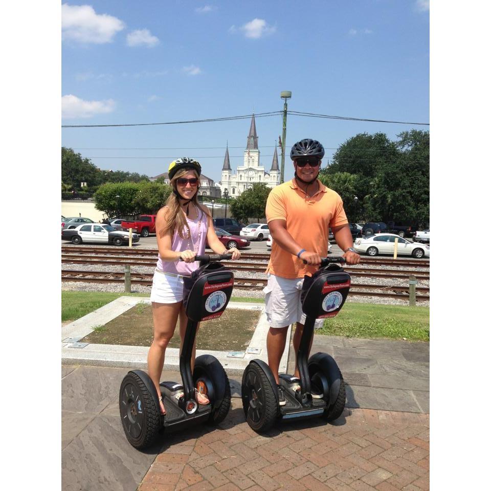 Our first trip to New Orleans wasn't complete without a segway tour! August 2013