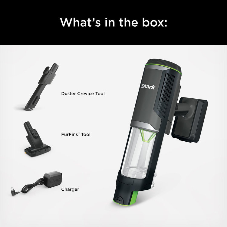 Shark, PowerBoost Cordless 2-in-1 Car & Home Handheld Vacuum | Zola