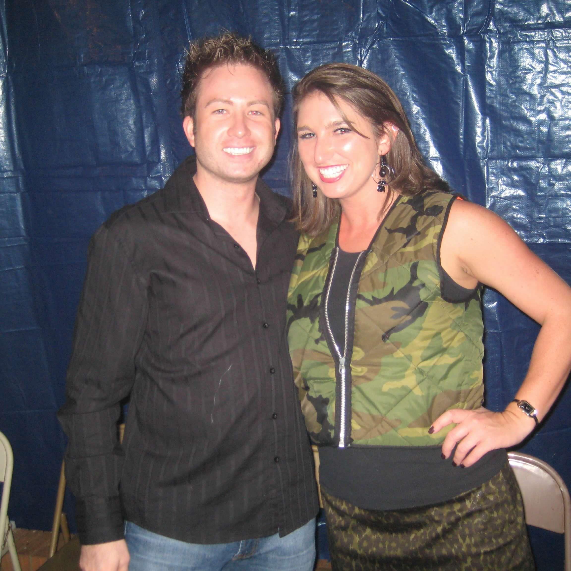 The first time I introduced Brian to my Gaffney friends! He was brave!