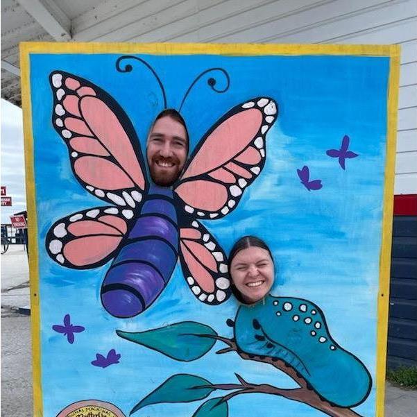 We like butterflies