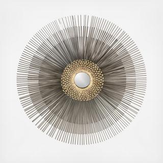 Starburst Round Wall Mirror
