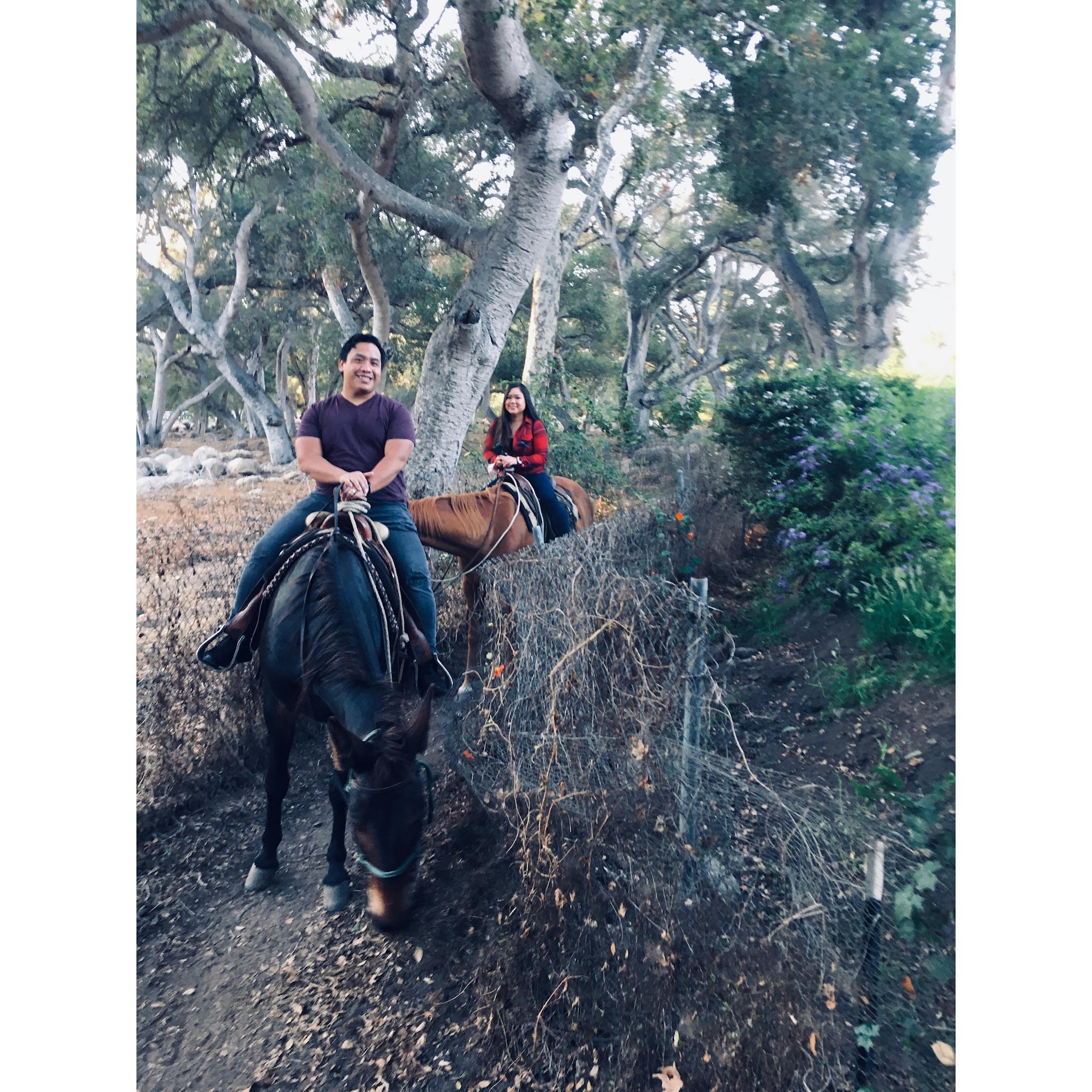 Horseback riding in Santa Barbara