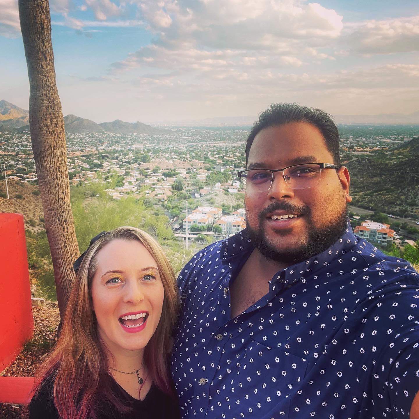 That year we lived in Arizona.