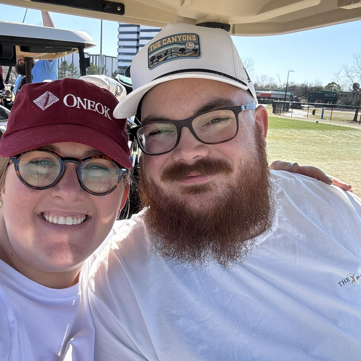 Out golfing lafortune together