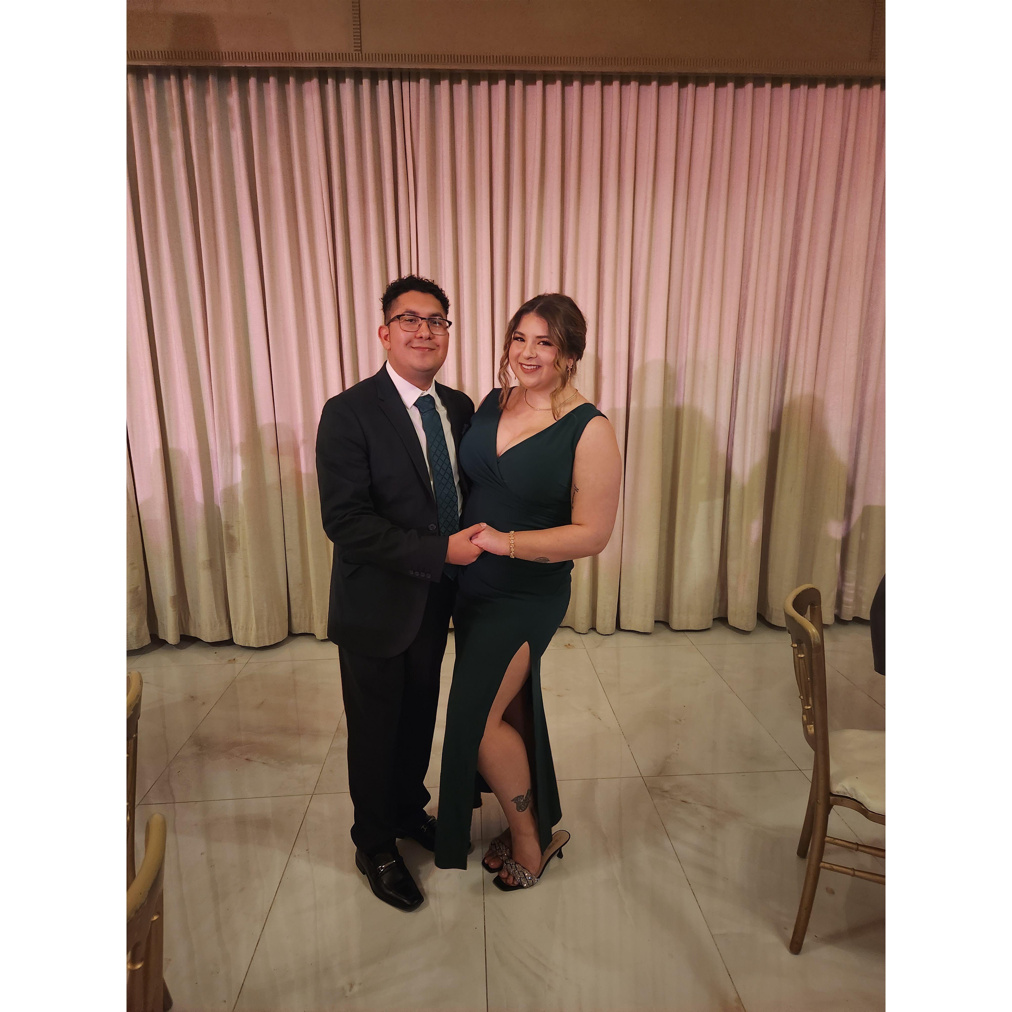 Celebrating the wedding of Benjamin and Celeste Gonzalez