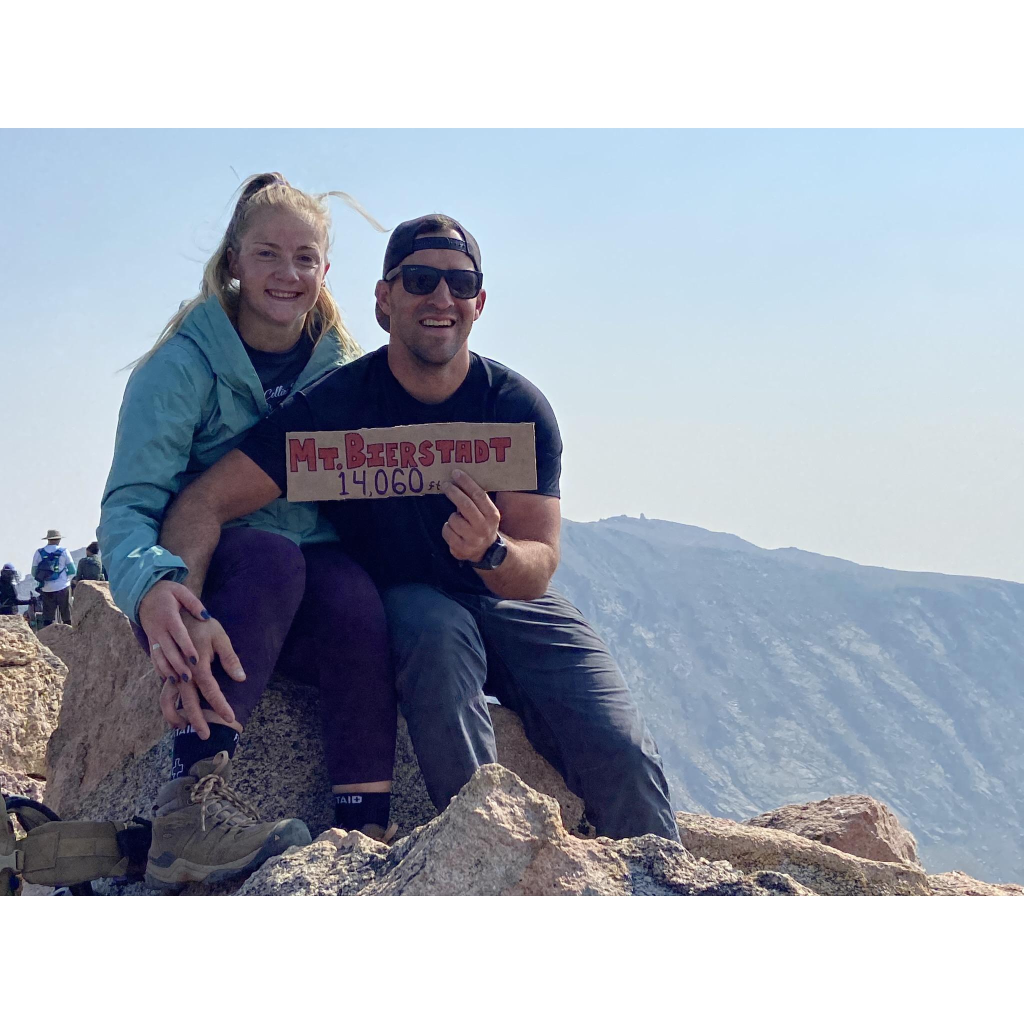 This was Corey's first 14er in Colorado and it was a blast!