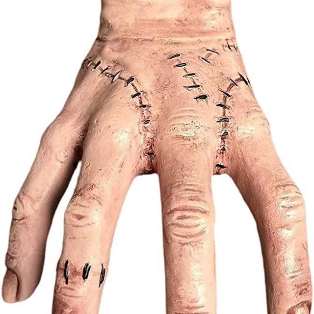 Wednesday Addams Family Decorations, The Thing Hand from Wednesday Addams, Cosplay Hand by Addams Family, Scary Props Decorations Gift for Fans, A Birthday Present for My Daughter