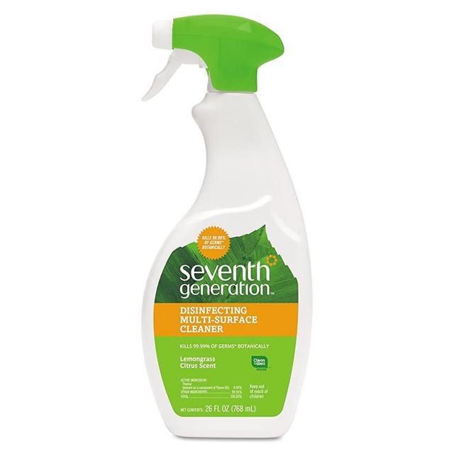 Seventh Generation Botanical Disinfecting Multi-Surface Cleaner, 26 Oz Spray Bottle