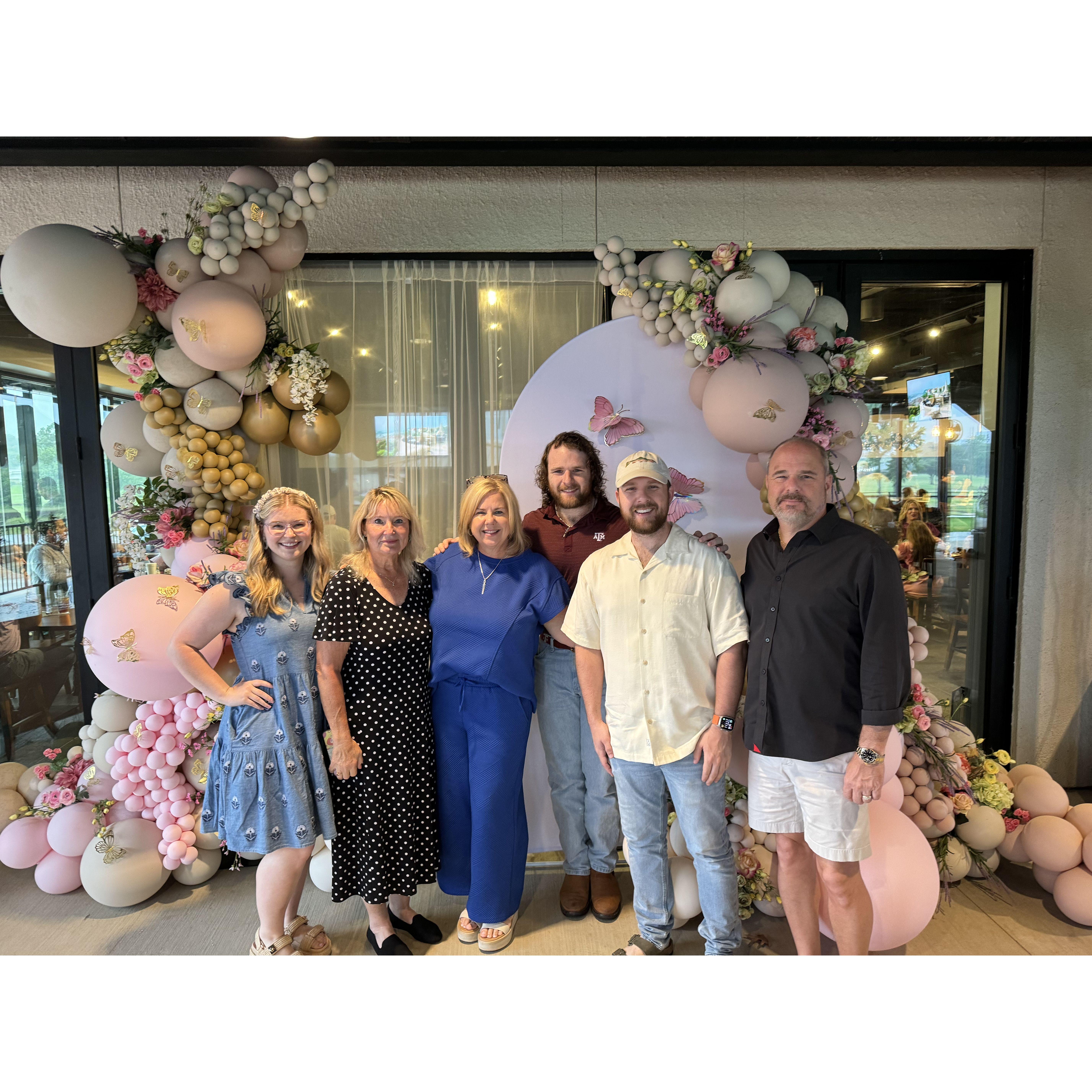 Mother's day with our amazing mothers. We are both lucky to have amazing Mother in laws!