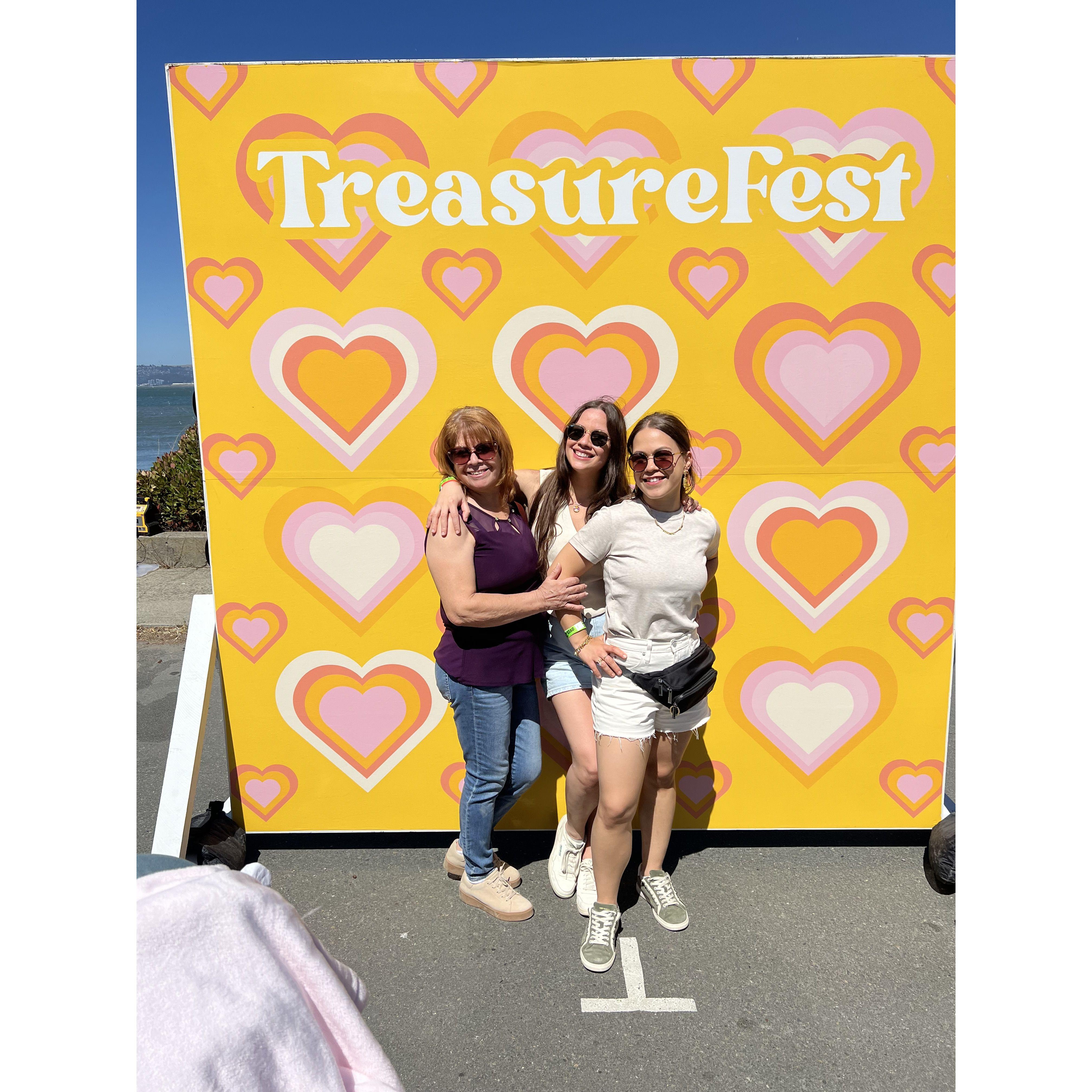 First time with the fam in a Cali fest
