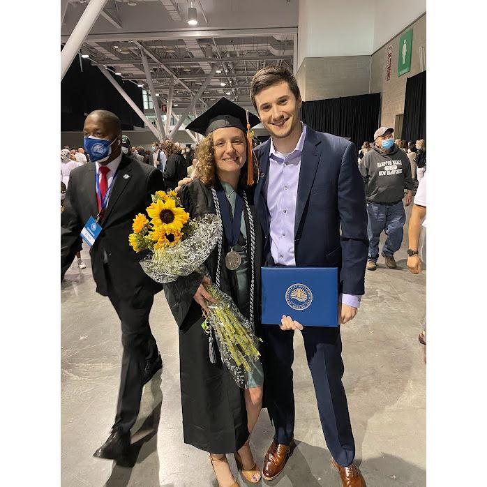 Supporting each other for big milestones