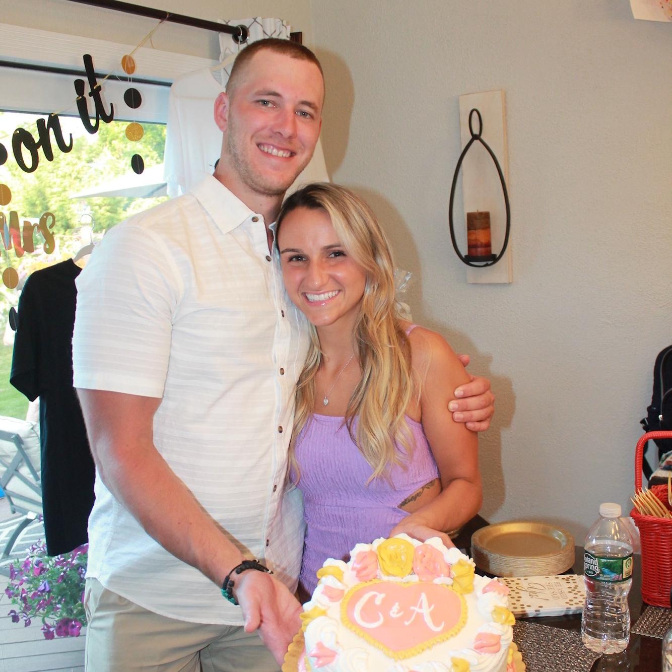 Engagement party right after proposal