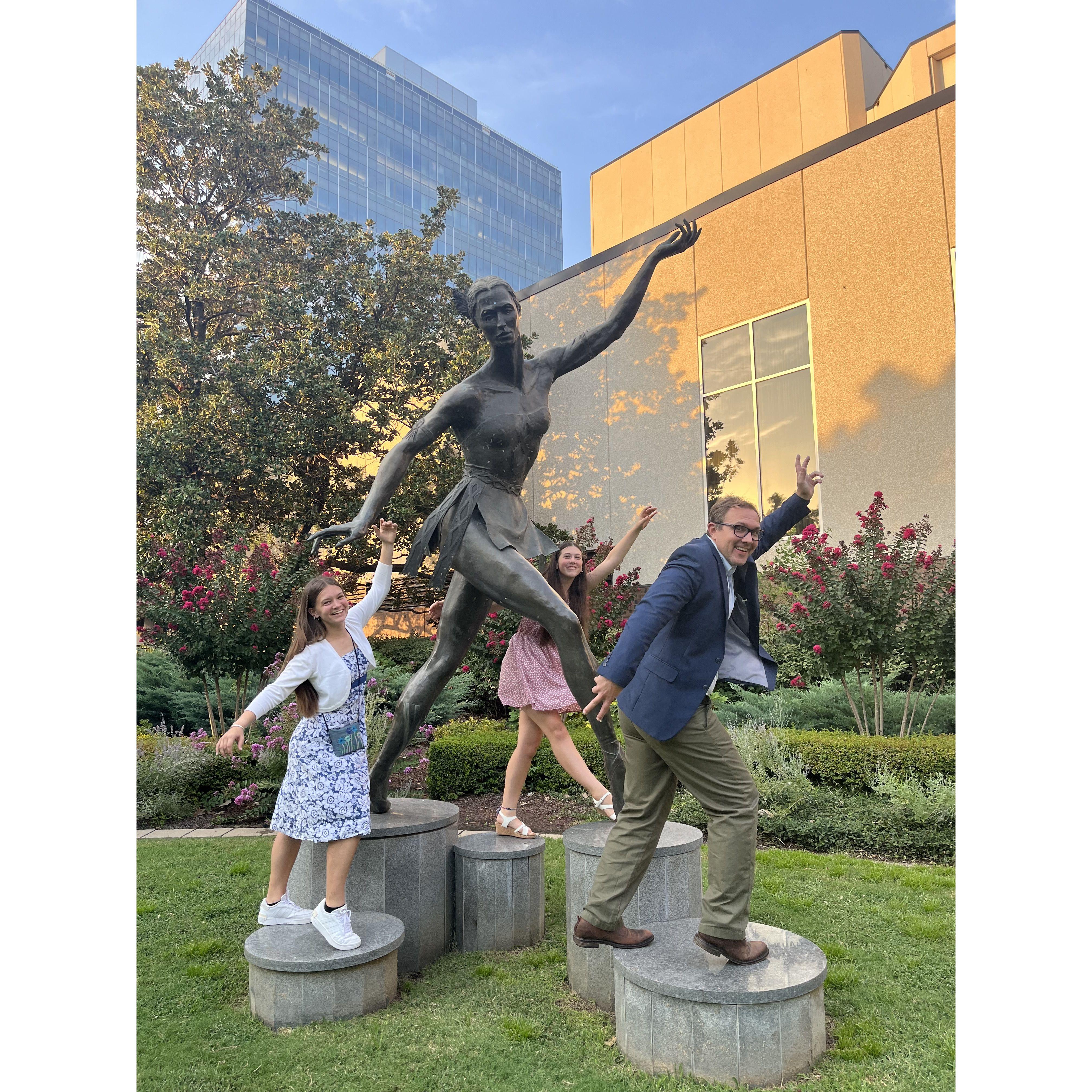 Goofy uncle, lovely nieces!