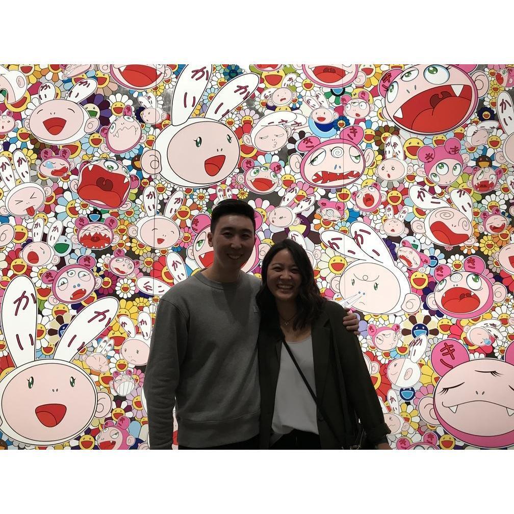 Our first picture together when we started dating.