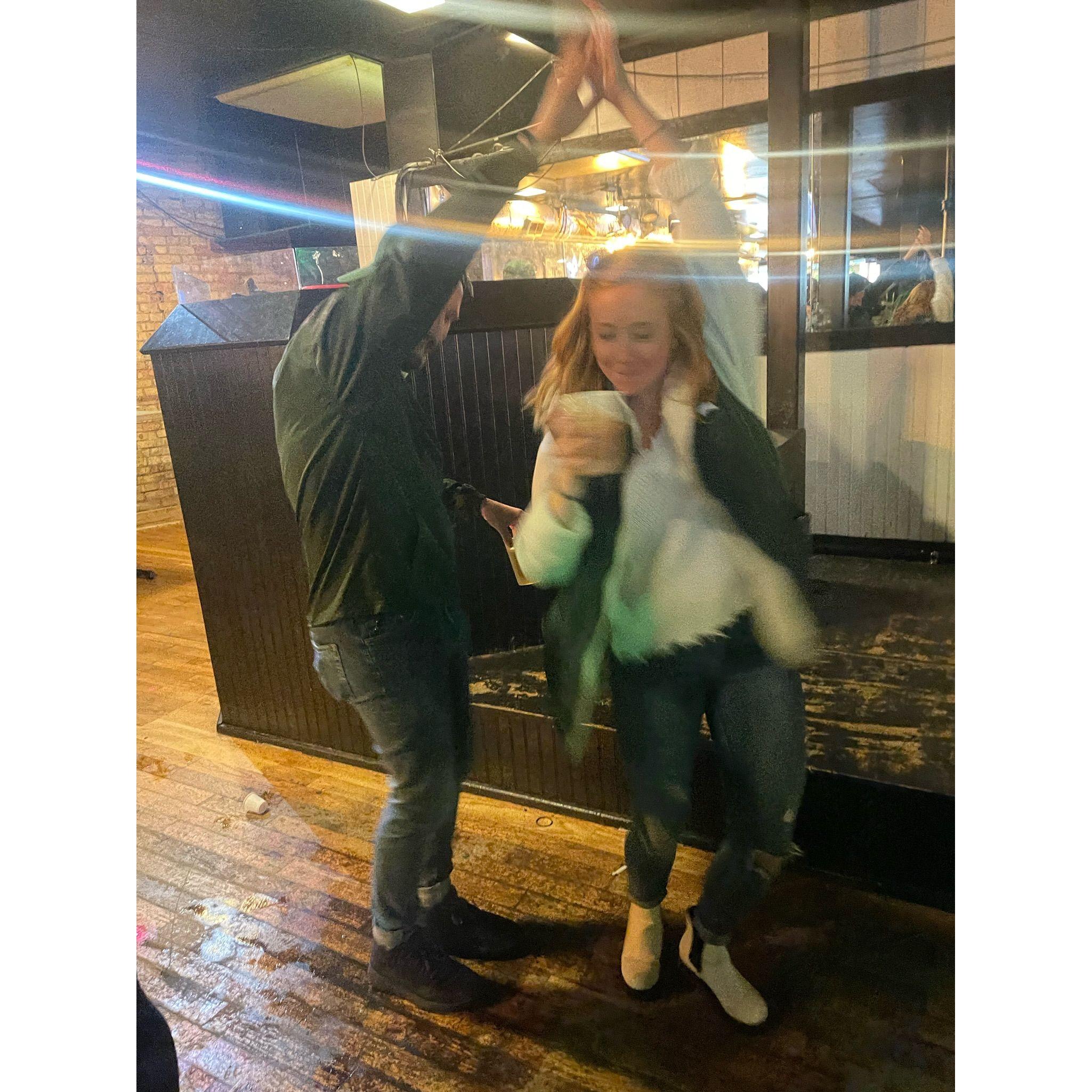 Becca's first MSU Tailgate