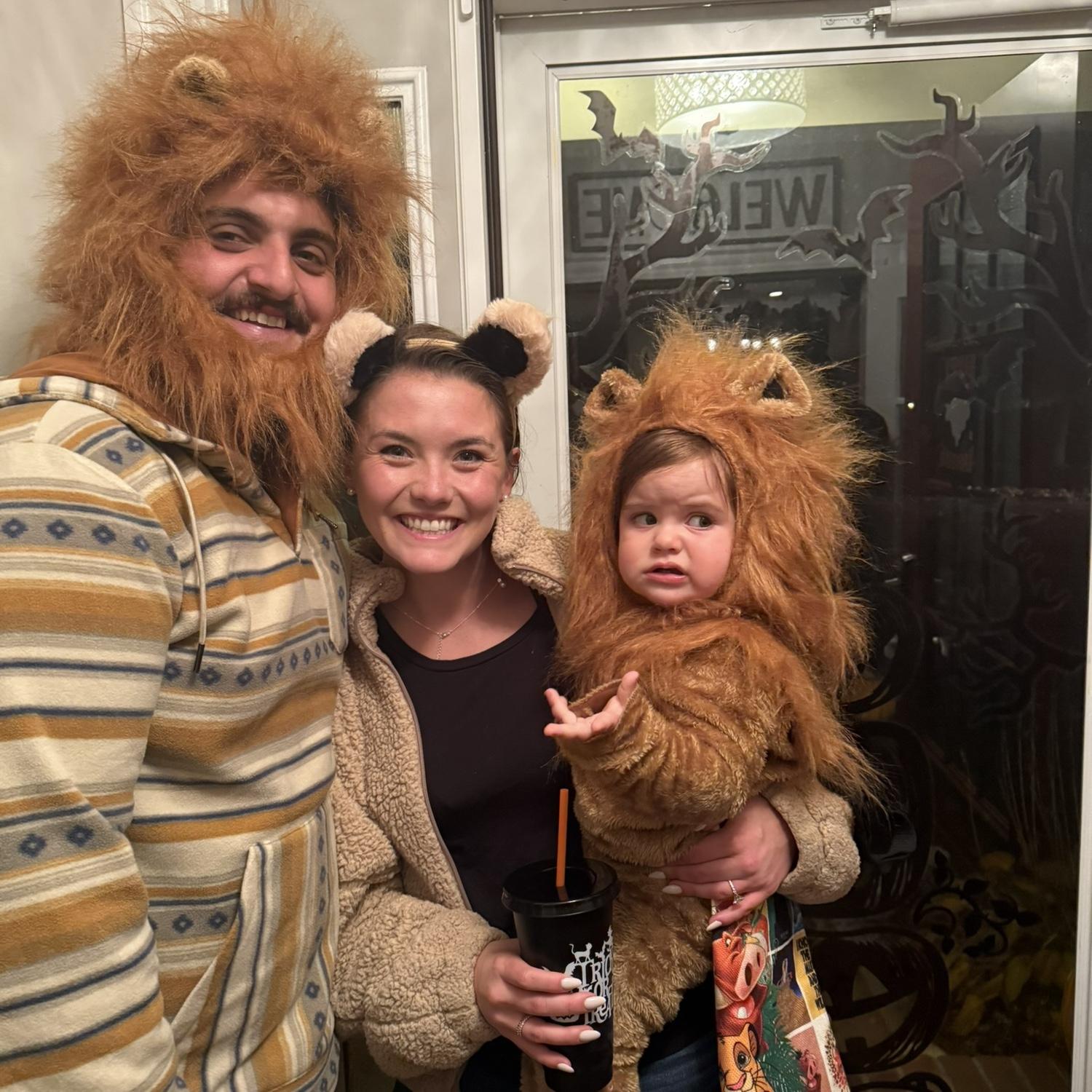 Halloween 2025 Lion King Edition with our baby Simba!