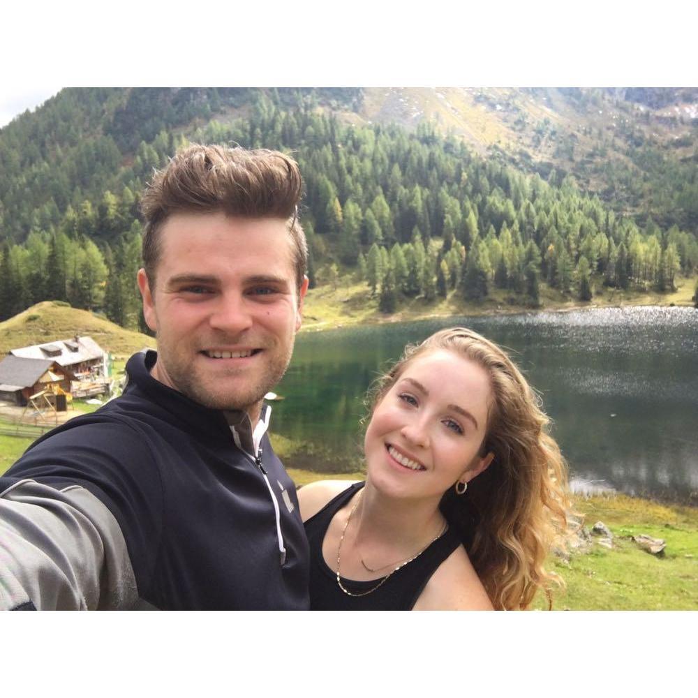 One of our very first hikes together in Austria.