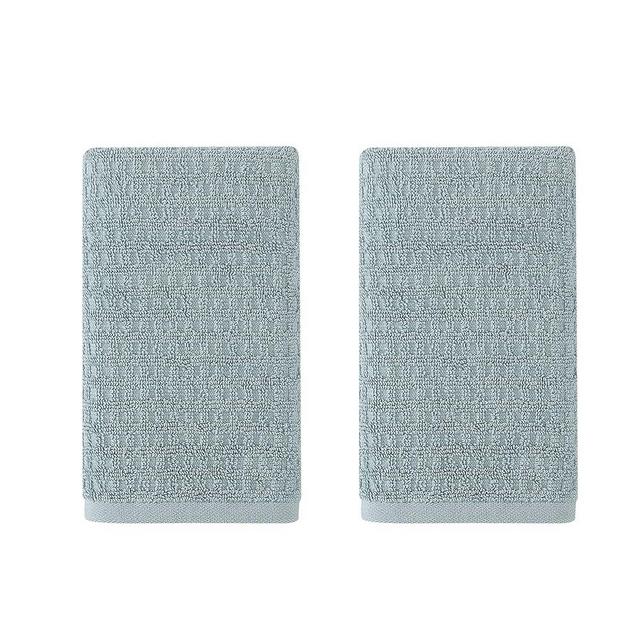 Tommy Bahama- Hand Towel Set, Highly Absorbent Cotton Bathroom Decor, Low Linting & Fade Resistant (Northern Pacific Turquoise, 2 Piece)
