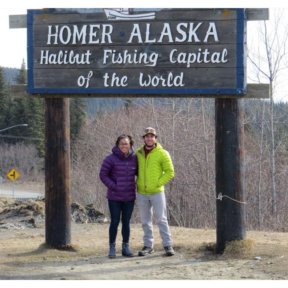 Showing Nick around Alaska