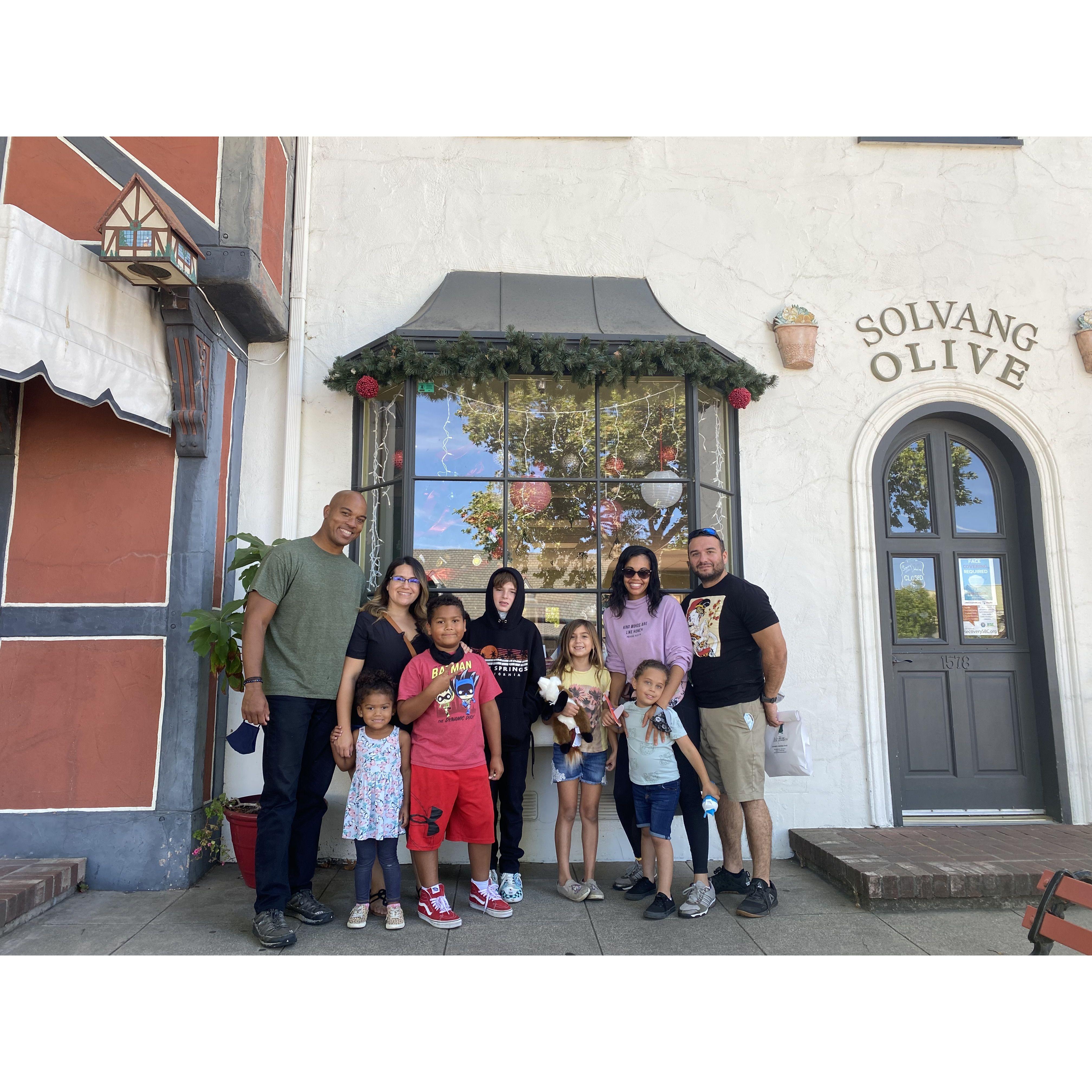 Solvang with the fam