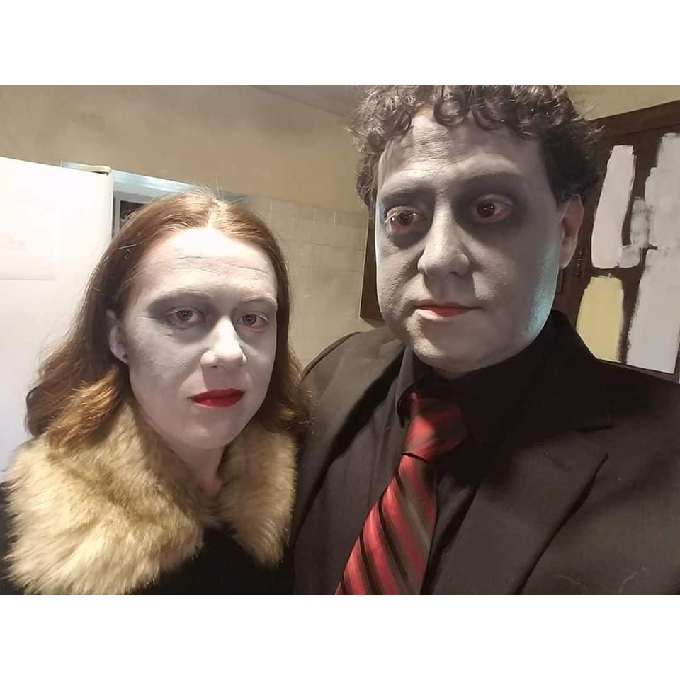 Halloween 10/31/20! Two Ghouls going out for the night.