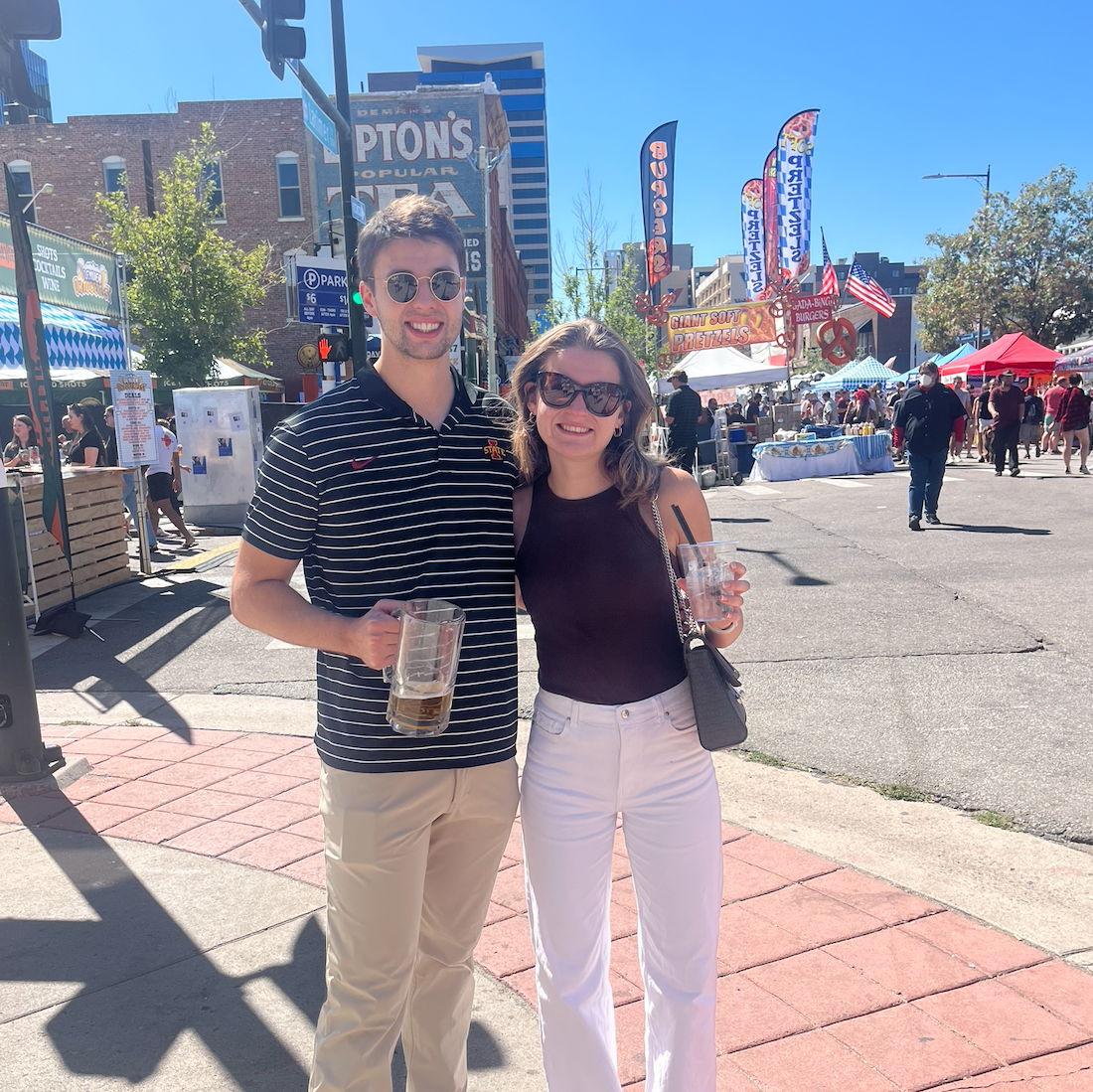 Emma and Sean exploring Denver together (2023)