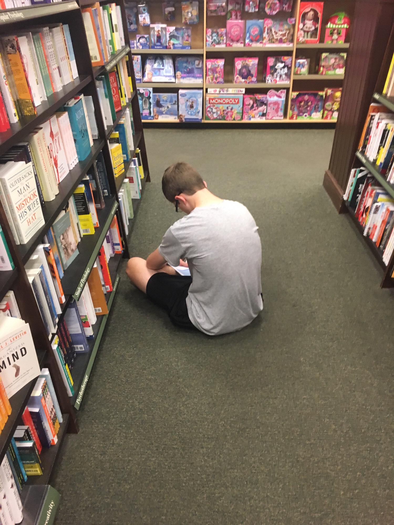 An unintended game of hide and seek led to this beauty