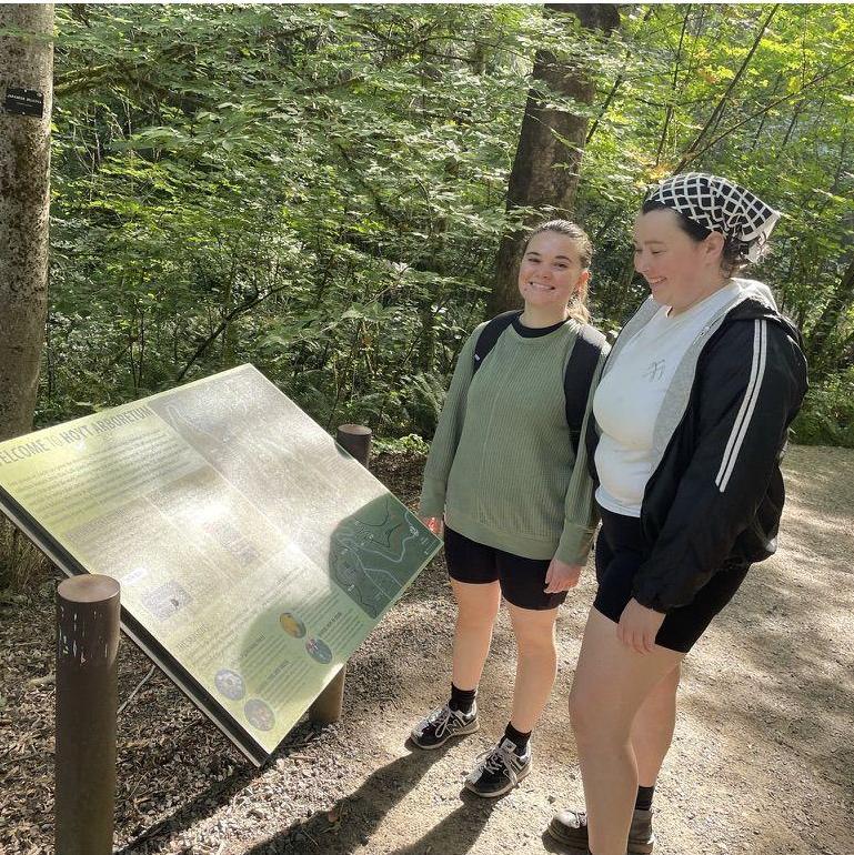 hiking in forest park, 2022