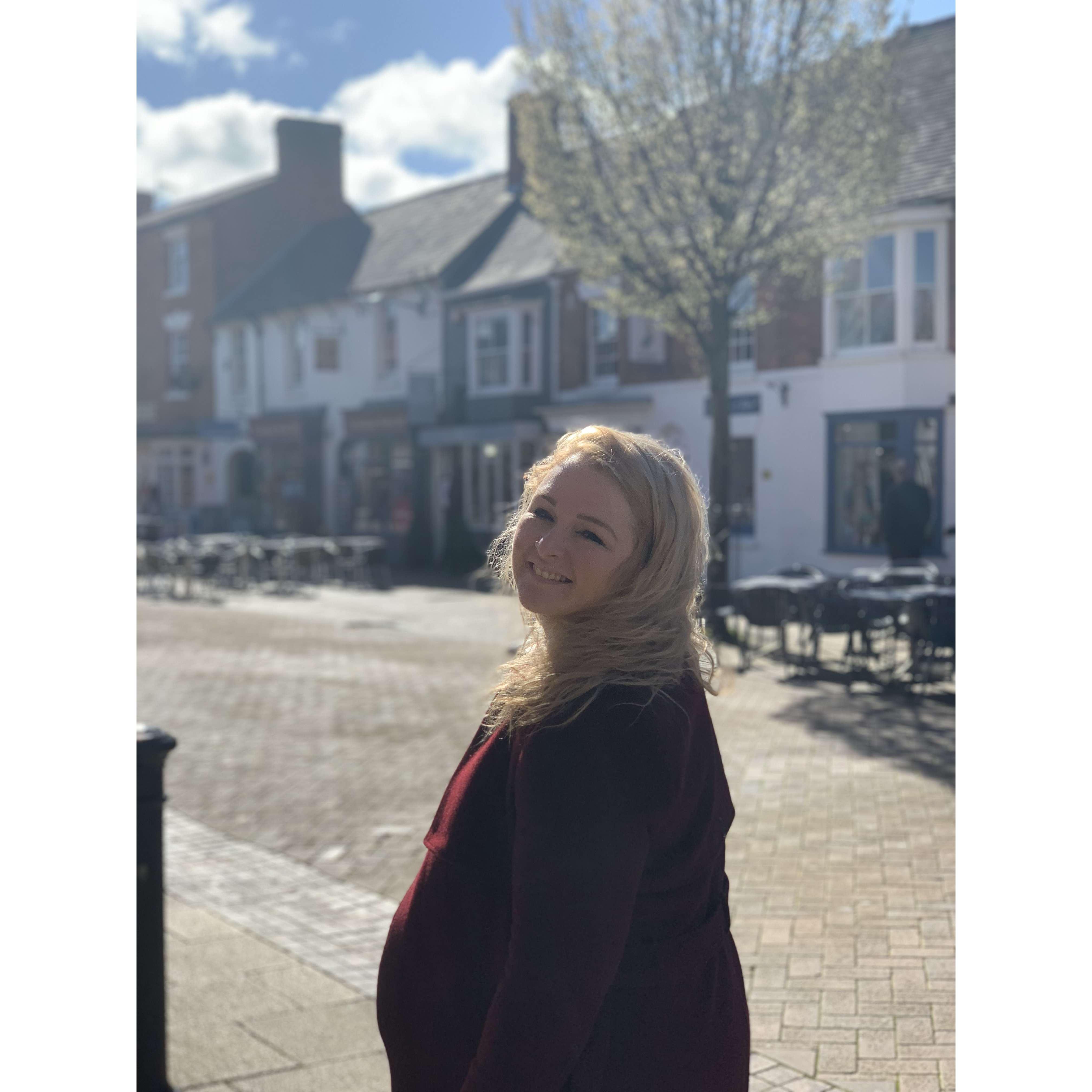 A photo of Larissa that Collin really likes (she probably doesn't).