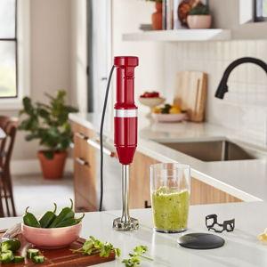 Variable Speed Corded Hand Blender - Empire Red | KitchenAid US