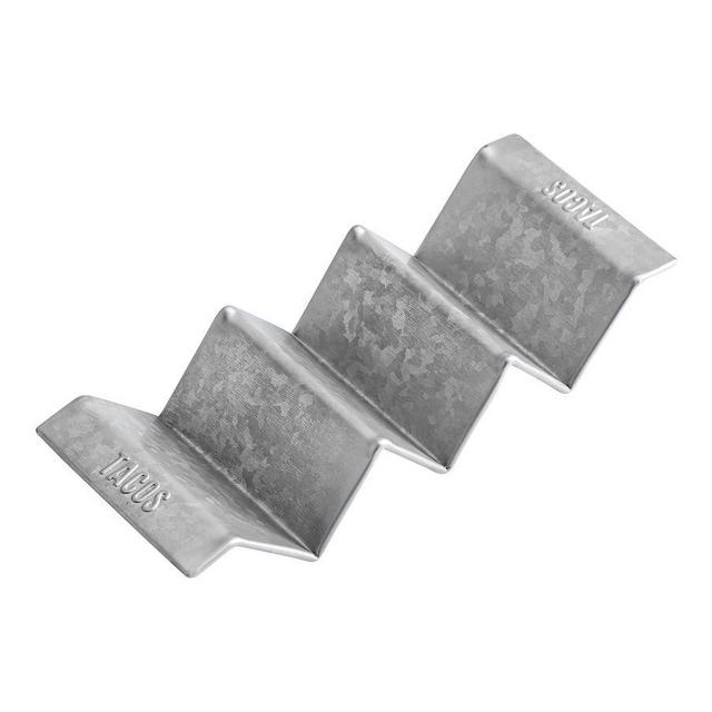 Galvanized Metal Taco Holder