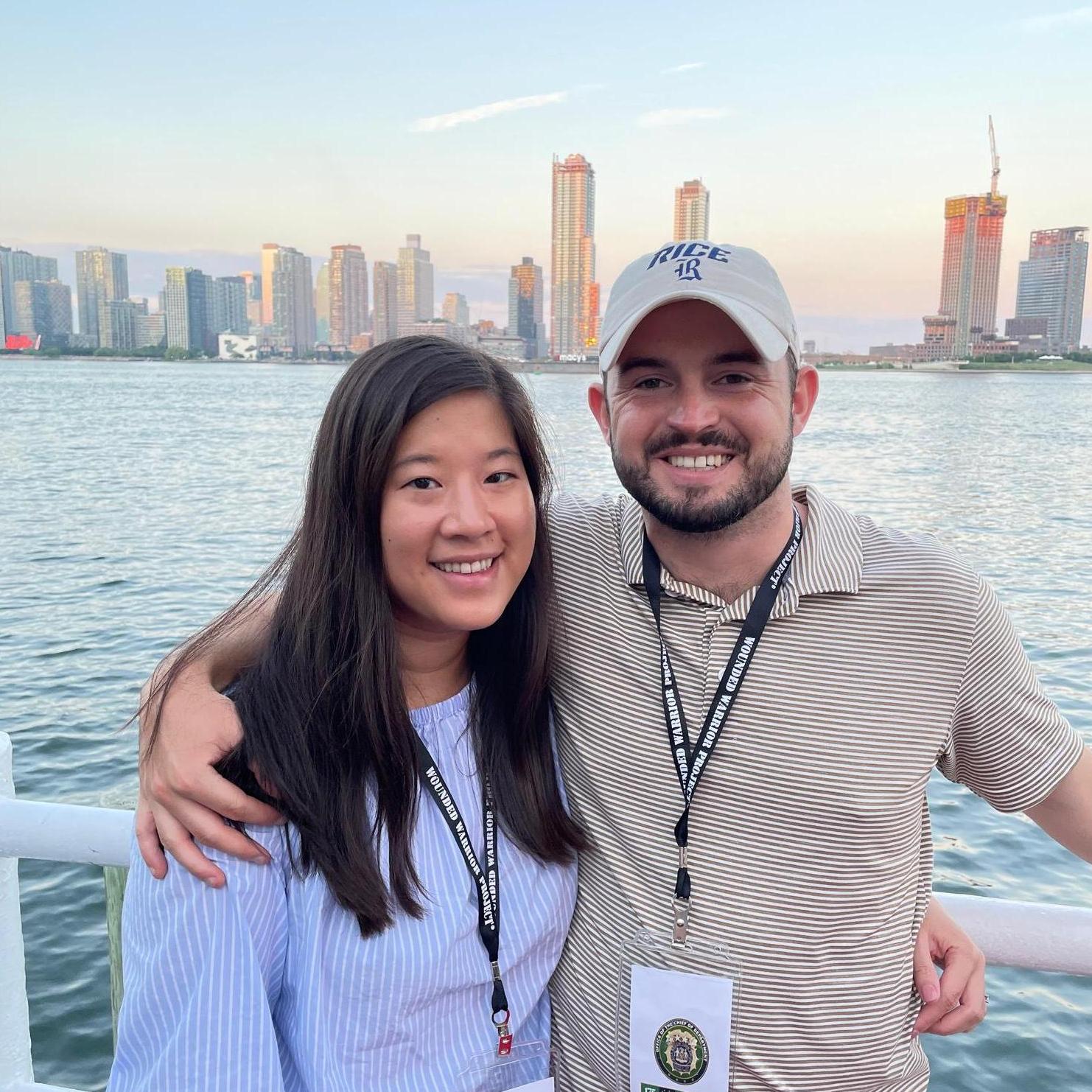 Waiting for the fireworks in NYC!