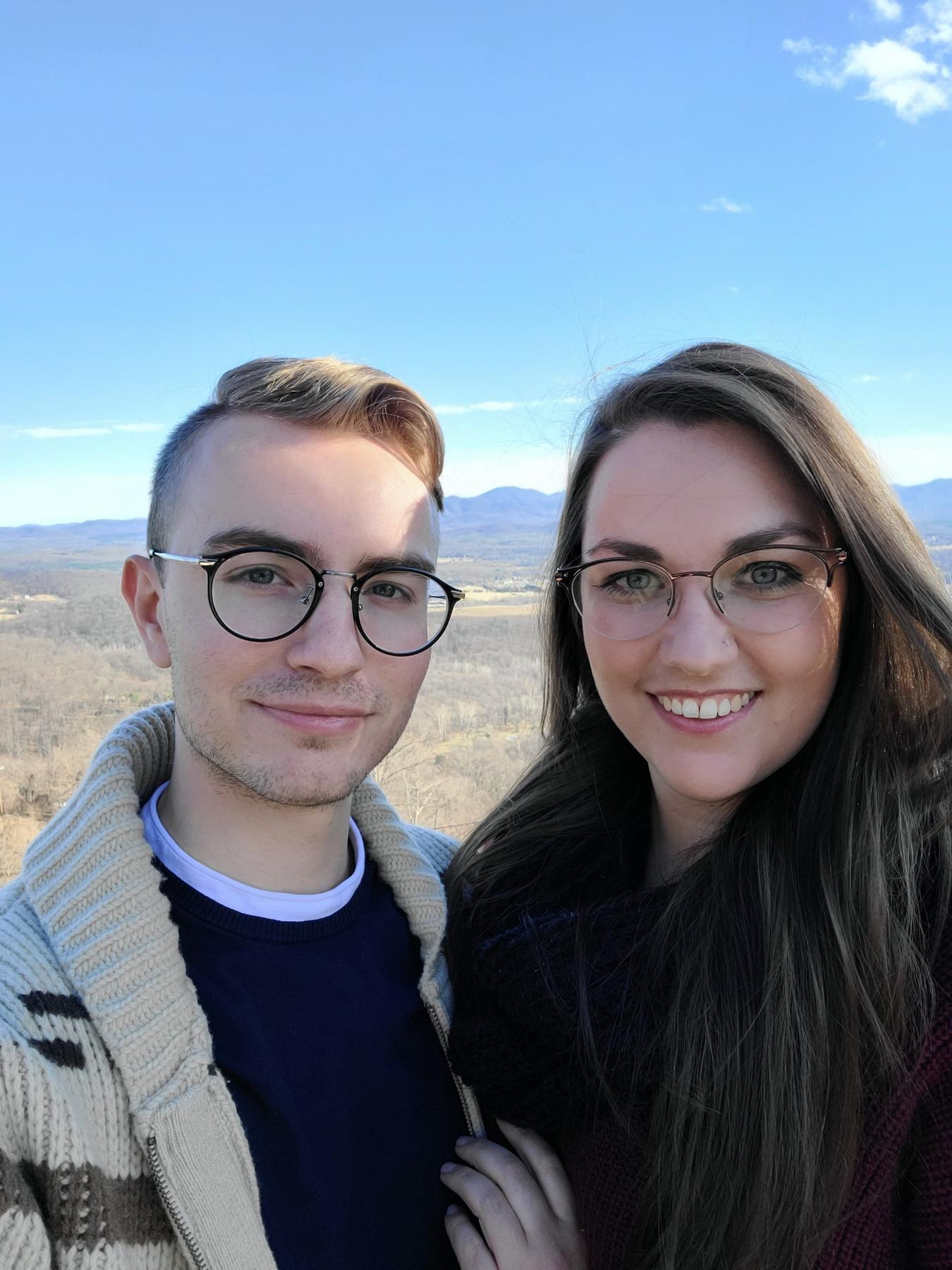 One of our first dates wine tasting in Shenandoah Valley. 🍷