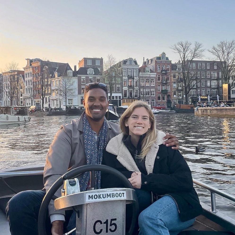 Amsterdam 2022 - we rented a boat for the afternoon