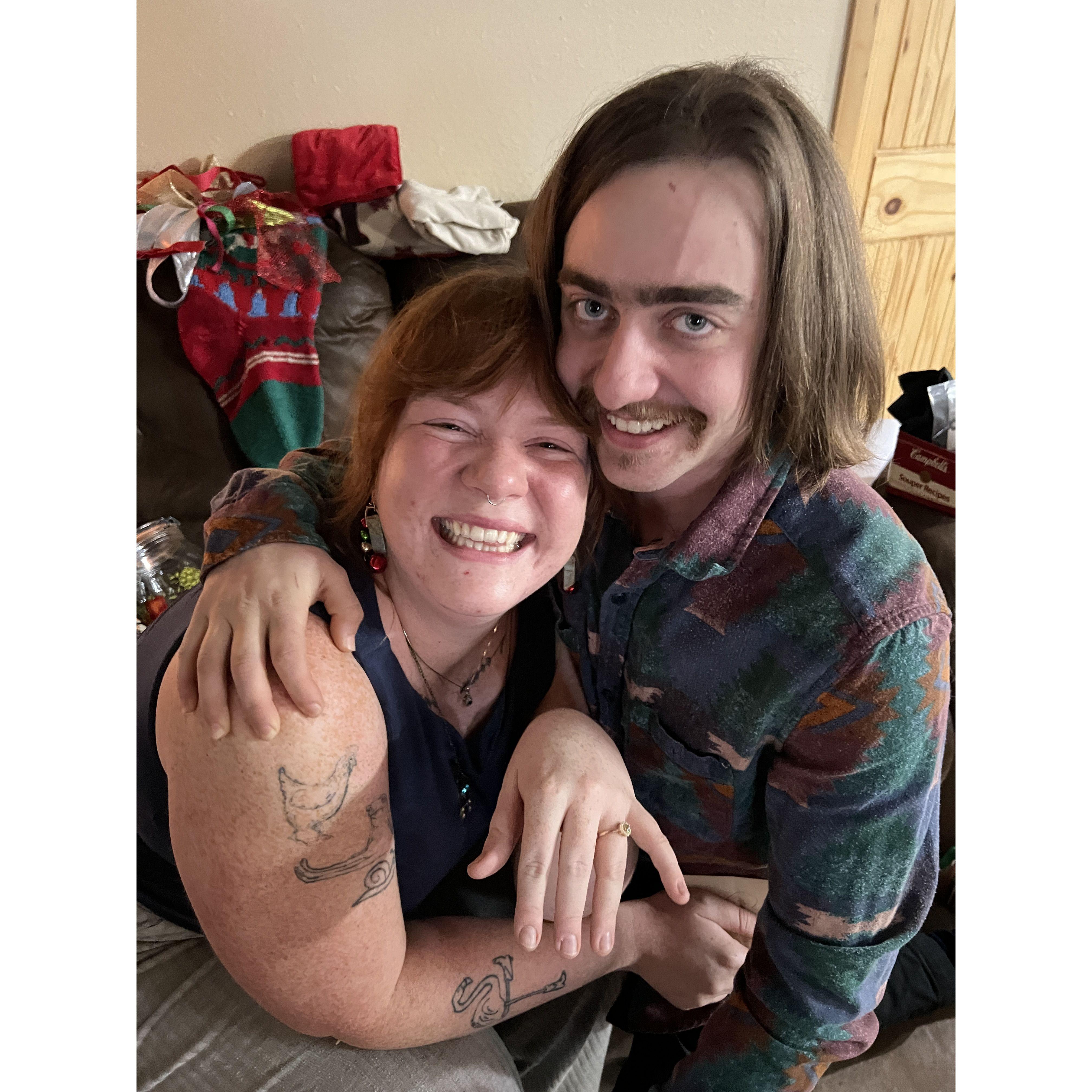 Megan said yes!
