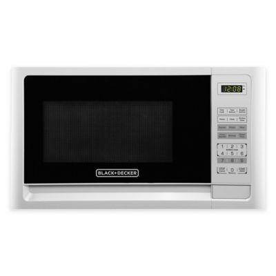 Black & Decker™ 0.9 cu. ft. Microwave Oven in White