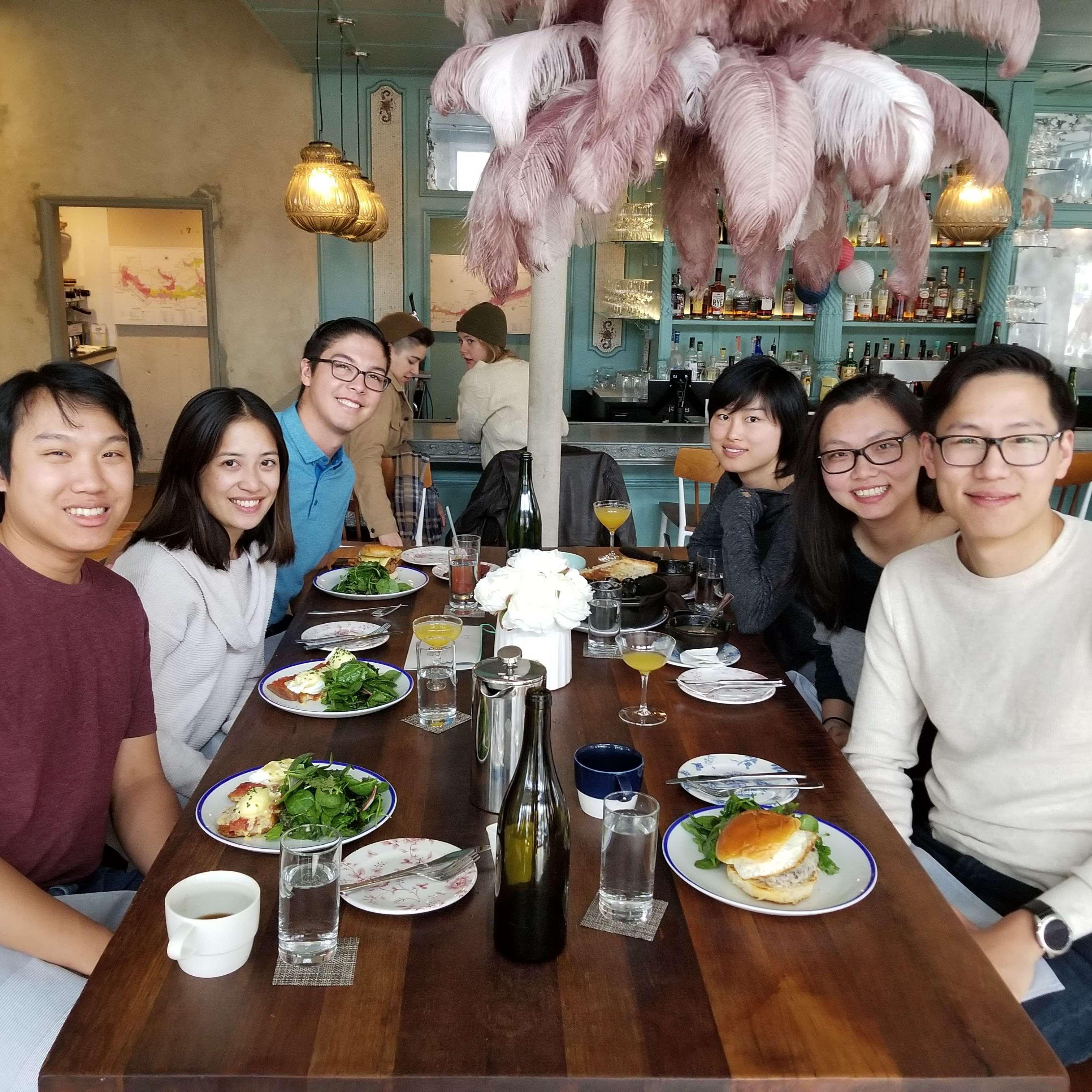 Brunch with friends in DC