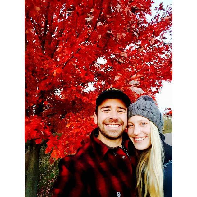 This is our favorite tree in the fall in my parents' neighborhood