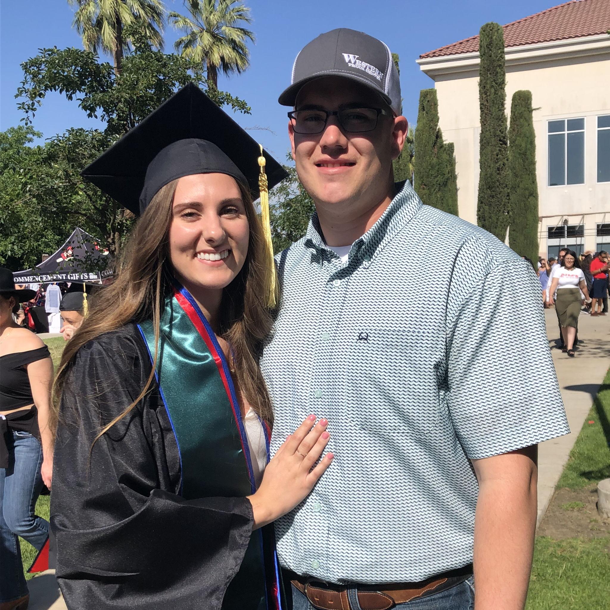 Sharon's college graduation, 2023