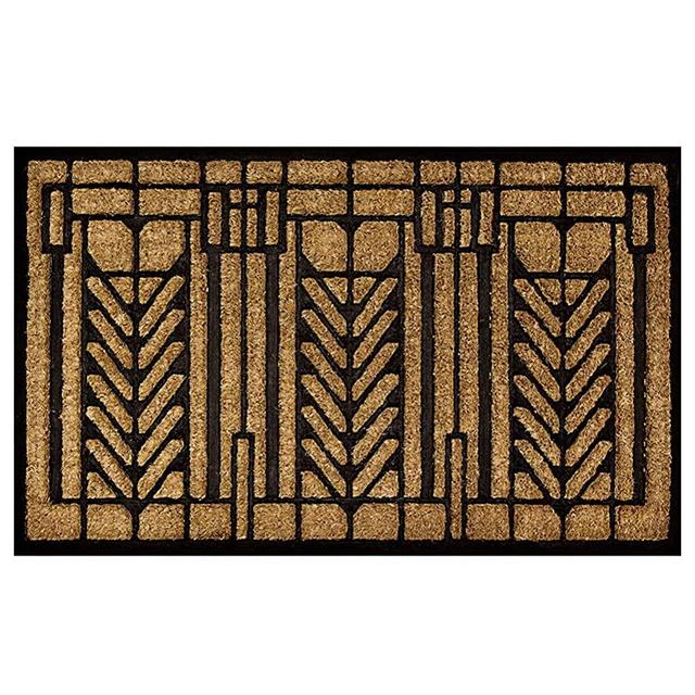 Lovtepets Frank Lloyd Wright Tree of Life Design Doormat