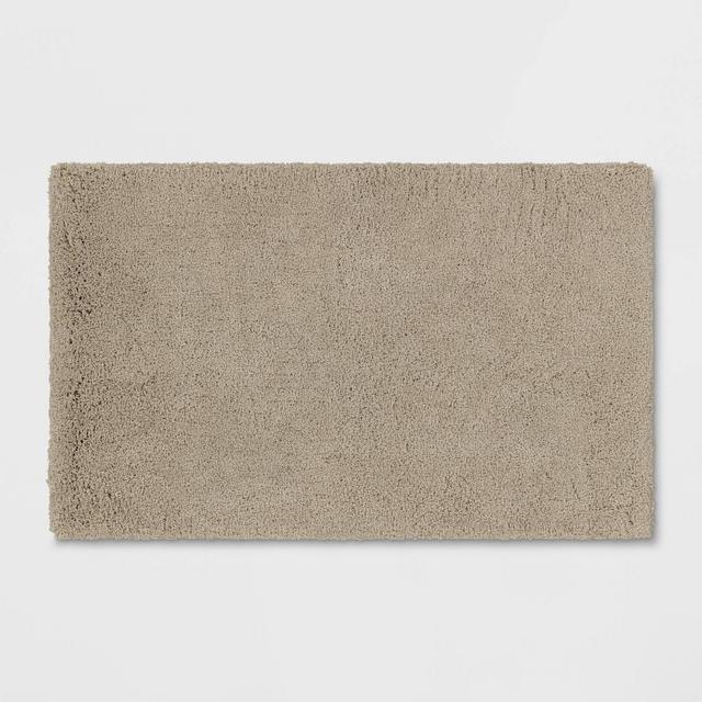 21"x34" Bath Rug Taupe - Threshold Signature™