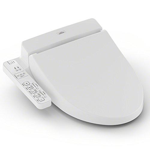 TOTO SW2034#01 C100 WASHLET Electronic Bidet Toilet Seat, Elongated, Cotton White