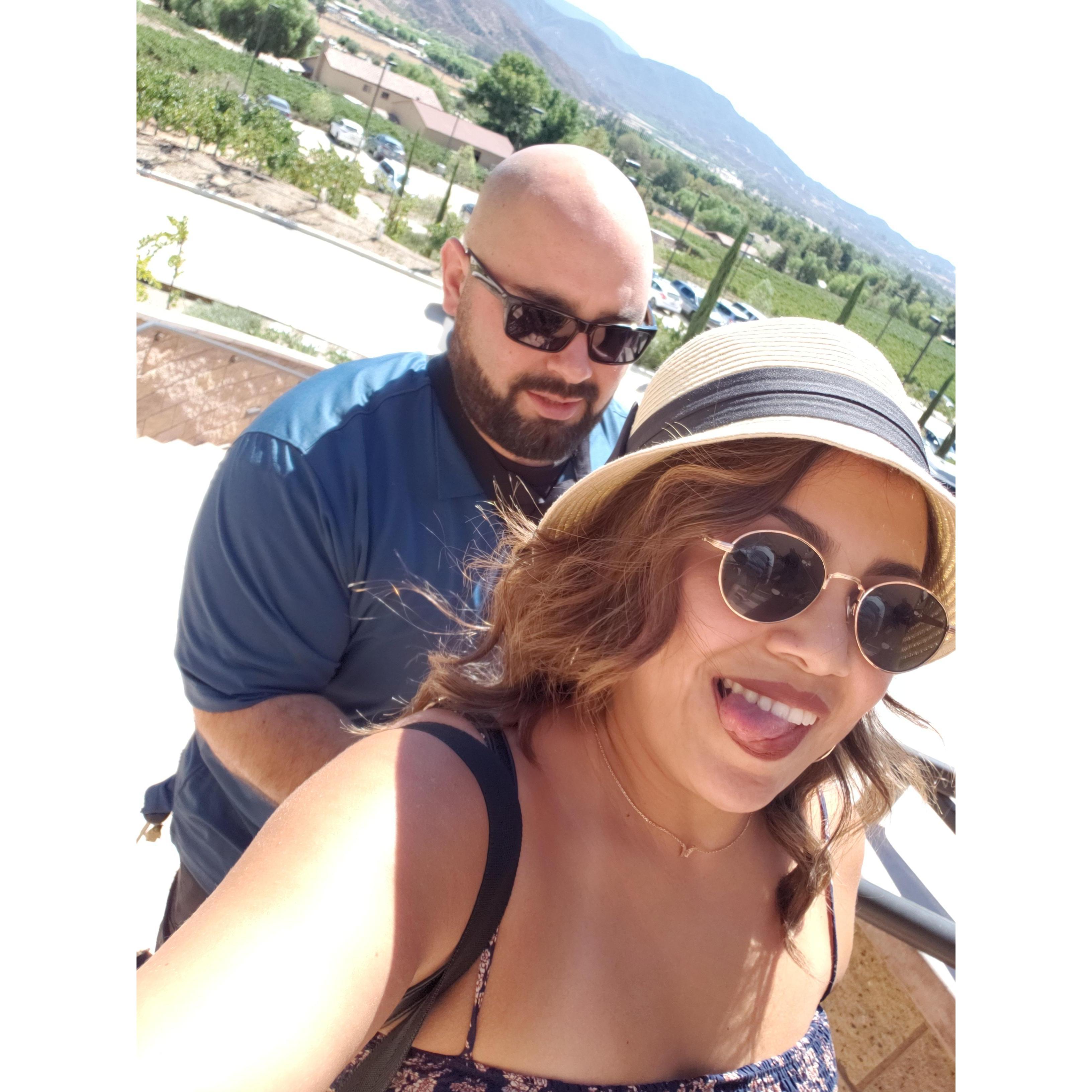 We just love going everywhere and anywhere