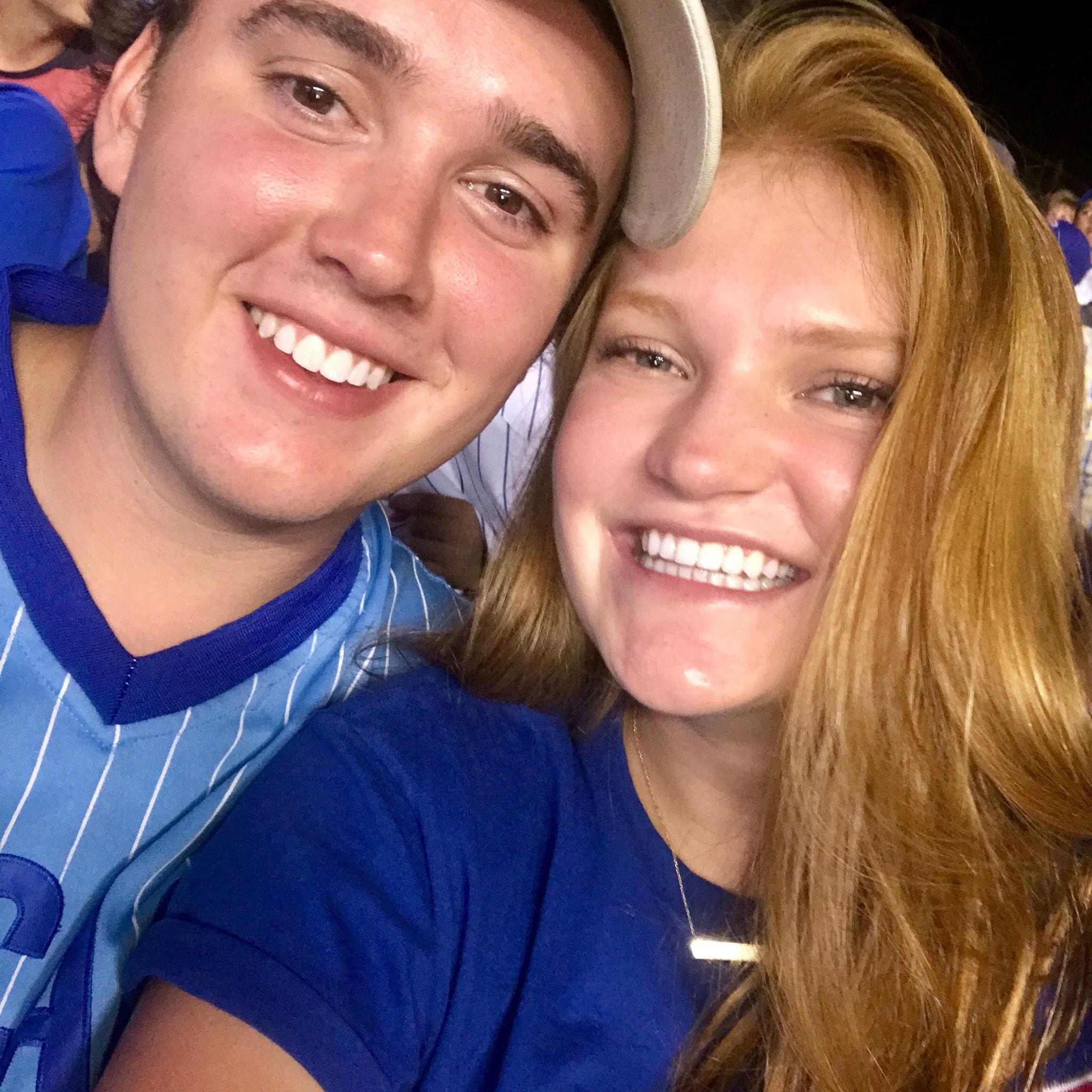 Cubs games quickly became one of our favorite dates to go on when we were back at home!