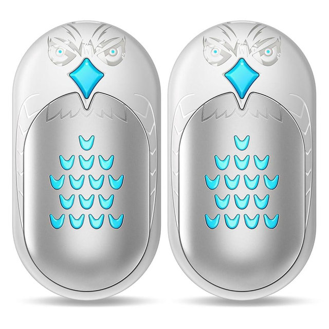 Hand Warmers Rechargeable, 2 Pack 6000mAh Electric Portable Heater, 20 Hrs Long Heating Hot Pockets Hand Warmer, Hunting Gear, Gifts for Women, Men, Raynauds, Camping, Golf, Outdoors